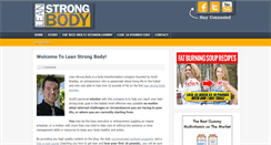 Desktop Screenshot of leanstrongbody.com